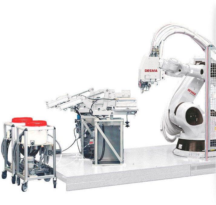 Robot-guided pouring system
